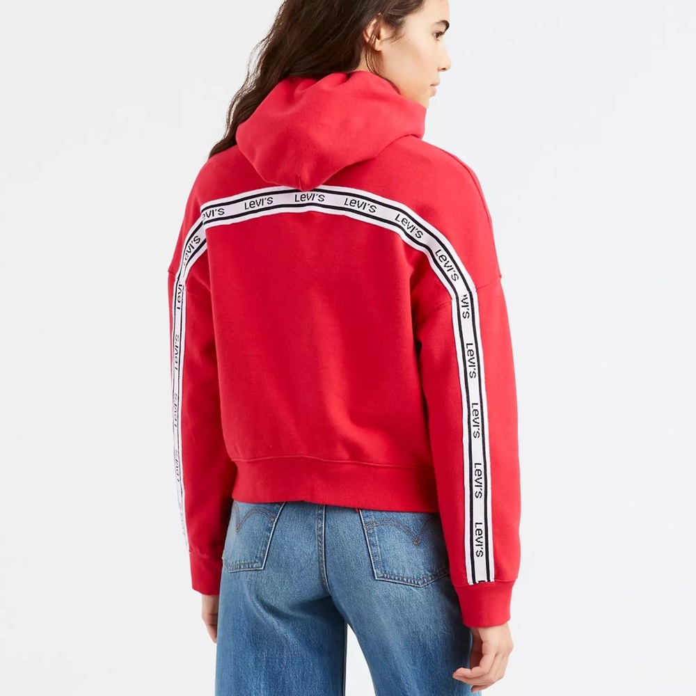 Levi's Women's Red Hoodie, Size‎ S